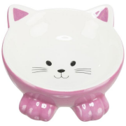 Kedi Mama Kabı Trixie Yükseltilmiş Seramik 0,15 L 14 cm Çok Renkli
