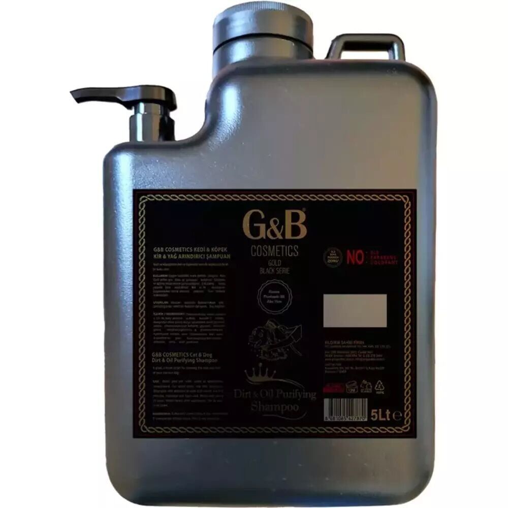 G & B Kir Yağ Arındırıcı Pet Şampuan 5 Lt