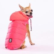 PawStar Neon Fuşya Railway Küçük Irk Köpek Yelek XLarge