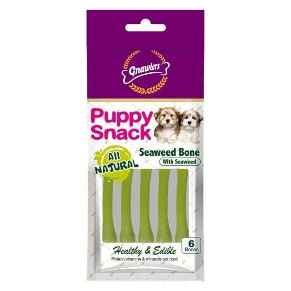 Gnawlers Seaweed Natural Bone 6 Li 40 Gr