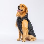 PawStar Siyah Railway Büyük Irk Köpek Yelek 3XLarge