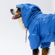 PawStar Muson Orta Irk Mavi Köpek Yağmurluk 4XL