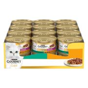 Purina Gourmet Gold Tavşanlı Ciğerli Konserve Kedi Maması 85 gr x 24 Adet