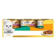 Purina Gourmet Gold Tavşanlı Ciğerli Konserve Kedi Maması 85 gr x 24 Adet