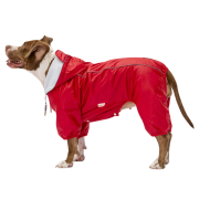 PawStar Muson Büyük Irk Kırmızı Köpek Yağmurluk 7XL