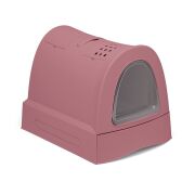 Imac Zuma Çekmeceli Kapalı Kedi Tuvaleti Pembe 56 x 40 x 42,5 cm