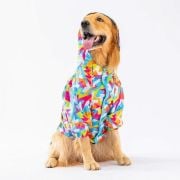 PawStar Mosaic Büyük Irk Yağmurluk 4XL