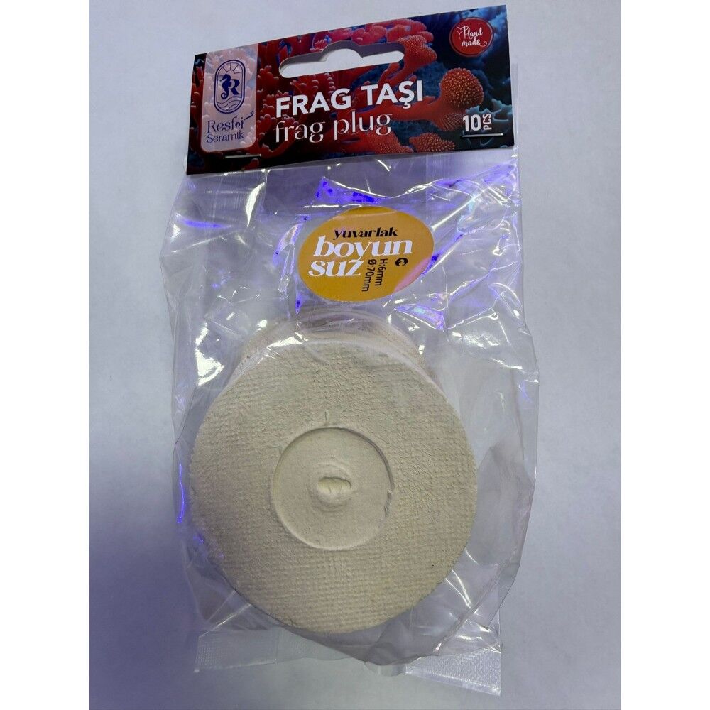 Seramik Frag Taşı Yuvarlak - çap: 7 cm -  10 adet