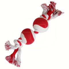 Eastland Köpek Diş İpi ''Çift Tenis Toplu'' 18Mm X 33 Cm