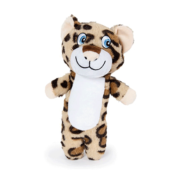 Karlie Köpekler İçin Kahverengi Peluş Leopar Oyuncak  23 Cm