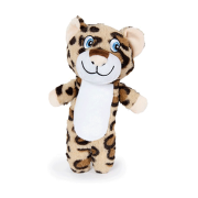 Karlie Köpekler İçin Kahverengi Peluş Leopar Oyuncak  23 Cm