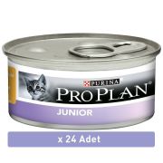 Pro Plan Kitten Konserve Tavuklu Kedi Maması 85 gr x 24 Adet