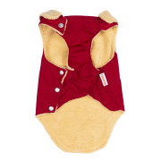 PawStar Kırmızı Yukon Küçük Irk Köpek Kolsuz Yelek Kıyafet Small