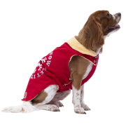 PawStar Kırmızı Yukon Küçük Irk Köpek Kolsuz Yelek Kıyafet Small