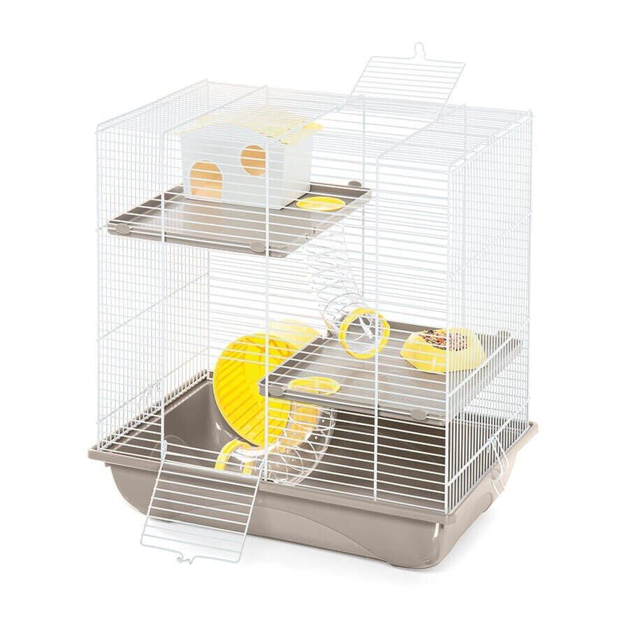 Imac Criceti 7 Hamster Kafesi Kahve Bej 45 x 30 x 47,5 cm