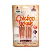 Dentalight Chicken Licious Kurutulmuş Tavuklu Sandviç Köpek Ödül Maması 70gr