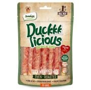 Dentalight Duckkk Licious Kurutulmuş Ördekli Deri Sarma Köpek Ödül Maması 70gr