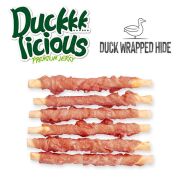 Dentalight Duckkk Licious Kurutulmuş Ördekli Deri Sarma Köpek Ödül Maması 70gr