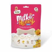 Dentalight Milk Honey Sticks Sütlü ve Ballı Kemik Köpek Ödül Maması 220 gr