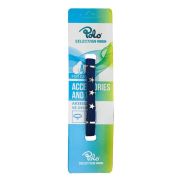 Polo Zilli Yıldızlı Kadife Kedi Boyun Tasması Lacivert