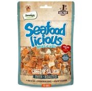 Dentalight Seafood Licious Kurutulmuş Somonlu Küp Köpek Ödül Maması 70gr