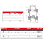 Check Valve - Şeffaf,Beyaz