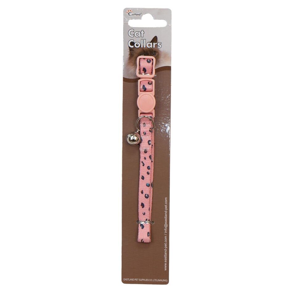 Eastland Klipsli Leopar Baskılı Kedi Tasması 22-30 cm