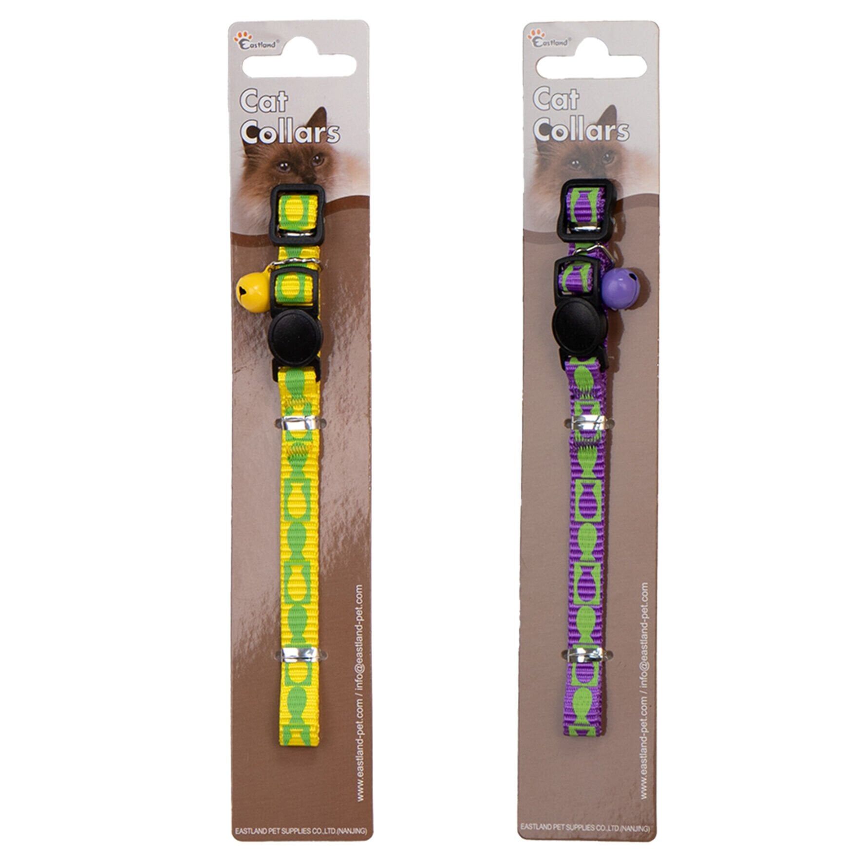 Eastland Klipsli Kılçık Baskılı Kedi Tasması 22-30 cm