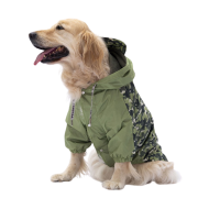 PawStar Yesil Dijon Büyük Irk Köpek Yağmurluk Mont 6XL