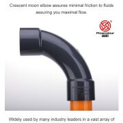 90 Derece Eğimli Dirsek ( Bend Elbow ) - Beyaz