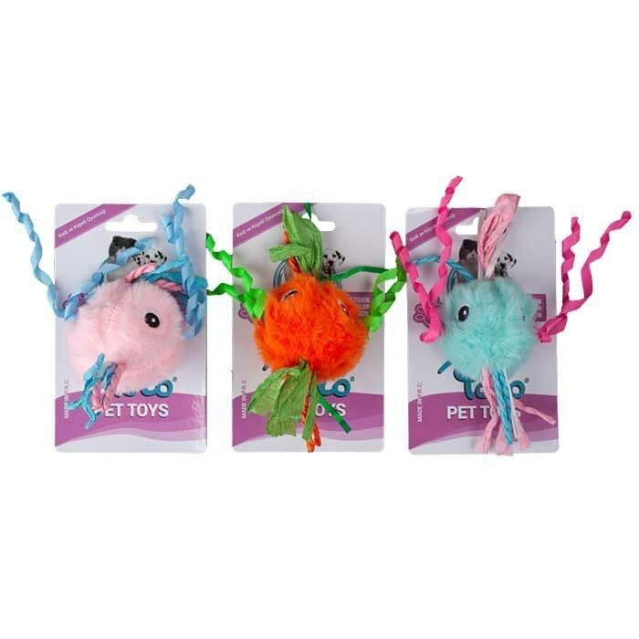Polo Püsküllü Kedi Oyuncağı 17 Cm