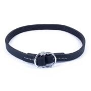 Doggie Eğitim Serisi Yağlı Gerçek Deriden El Yapımı Boğma Ayarlı Köpek Eğitim Tasması 1,5 X 40-50 CM