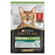 Pro Plan Pouch Sterilised Biftekli Kısır Kedi Konservesi 85gr 10lu Paket