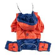 PawStar Bej Turuncu Lacivert Orta Irk Tulum Yağmurluk 6XL