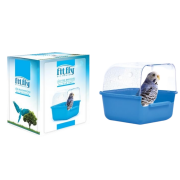 Quik Fit Fly Kuş Banyosu Lux 2,5 x 12 x 13 Cm Muhabbet Kuşu Banyoluğu