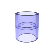 Maşon ( Coupling ) - Purple Clear - UPVC