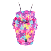 PawStar Rosea Camouflage Küçük Irk Yağmurluk XLarge