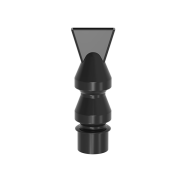 Nozzle Su Çıkış - Siyah - POM - 25 lik
