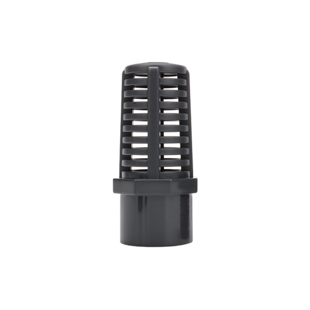 Kanallı Su Çıkış ( Spigot Screen ) - Gri - Upvc