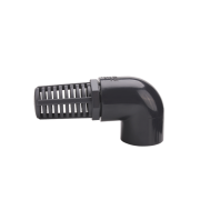 Kanallı Su Çıkış ( Spigot Screen ) - Gri - Upvc
