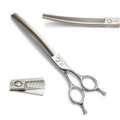 Hongmei 62 Diş 7,5 İnç Pet Kuaför Eğri Ara Makas