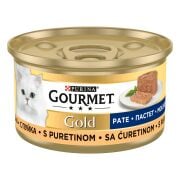 Purina Gourmet Gold Kıyılmış Hindili Kedi Yaş Mama 85 gr