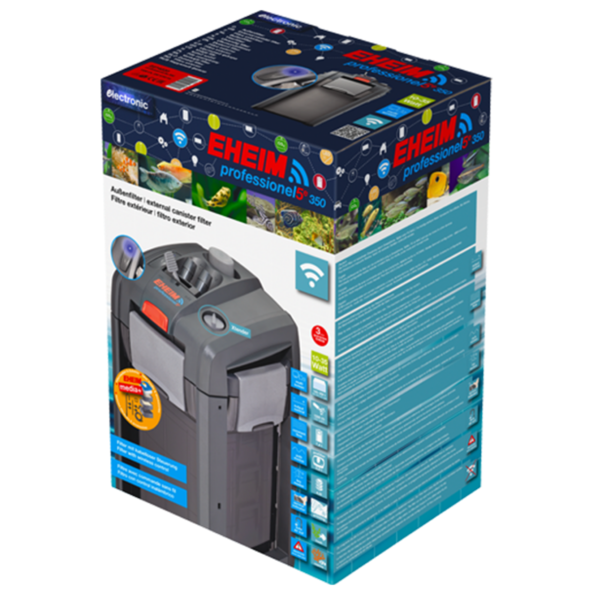 Eheim Professional-5e 350 Dış Filtre 1500 L / hr