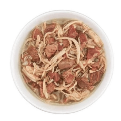 Schesir After Dark Wholefood Et Suyunda Tavuk ve Sığır Eti 80 gr Yetişkin Kedi Konserve Mama