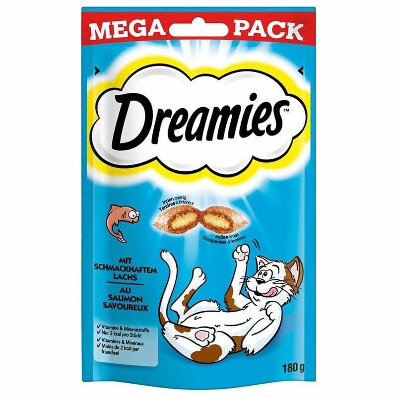 Dreamies Mega Pack Somonlu Kedi Ödülü 180 gr