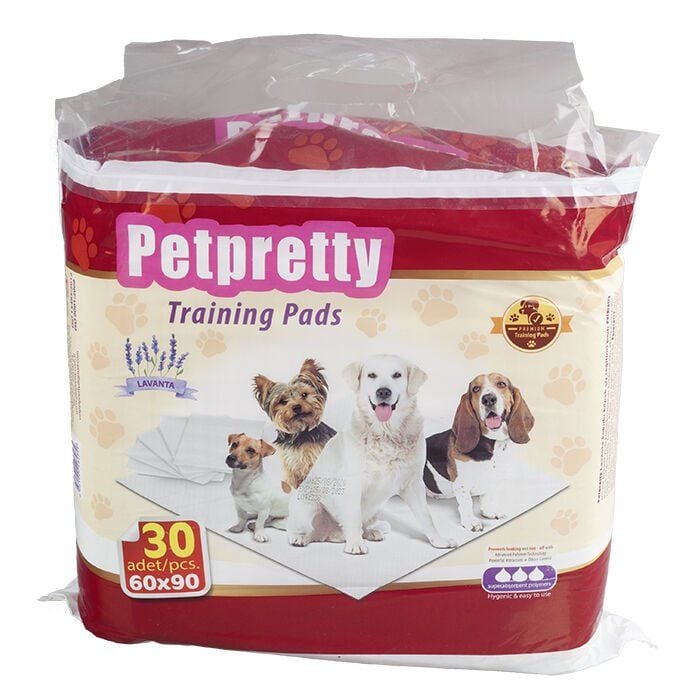 Pet Pretty Lavantali Çiş Eğitim Pedi 90 x 60 Cm 30 lu