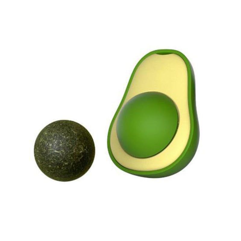 Avokado Catnip Kedi Nanesi 6 cm Doğal Top