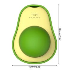 Avokado Catnip Kedi Nanesi 6 cm Doğal Top