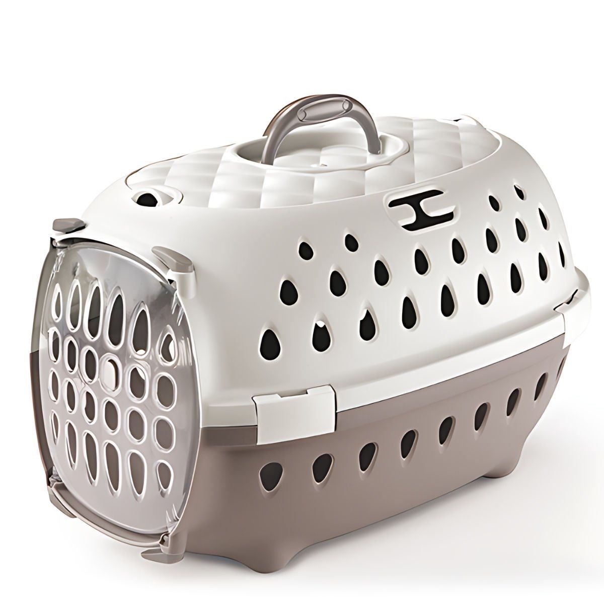 Stefanplast Travel Chic Kedi Köpek Taşıma Çantası Pembe Beyaz