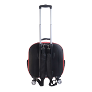 Migno Prestige Fileli Kedi Köpek Büyük Taşıma Çantası - Kırmızı 46 x 22 x 46 cm